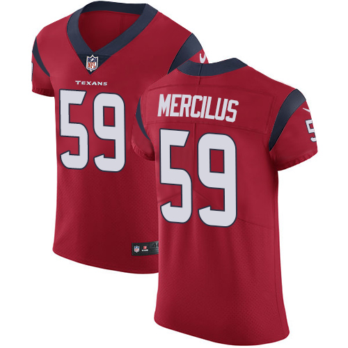 Nike Texans #59 Whitney Mercilus Red Alternate Men's Stitched NFL Vapor Untouchable Elite Jersey - Click Image to Close